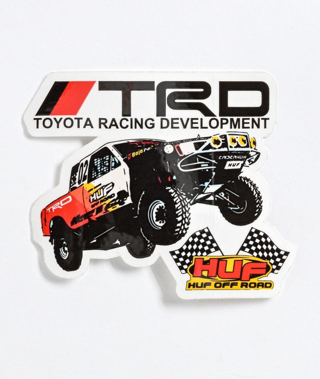 HUF x Toyota Racing Development Ensenada Sticker - HUF