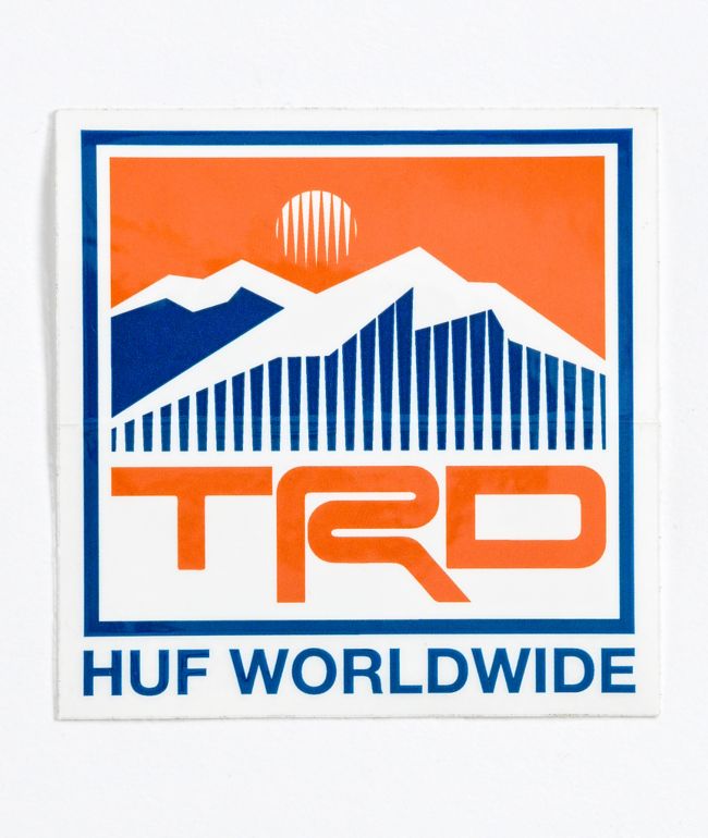 HUF x Toyota Racing Development Ensenada Sticker