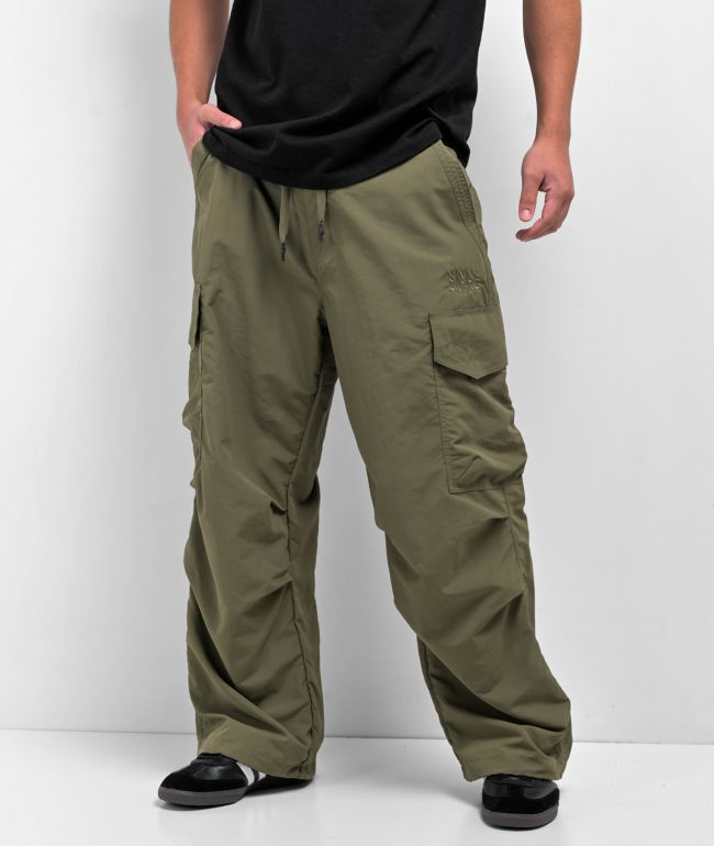 Pro Club Men's Nylon Cargo Pants, Brown, Small : : Automotive