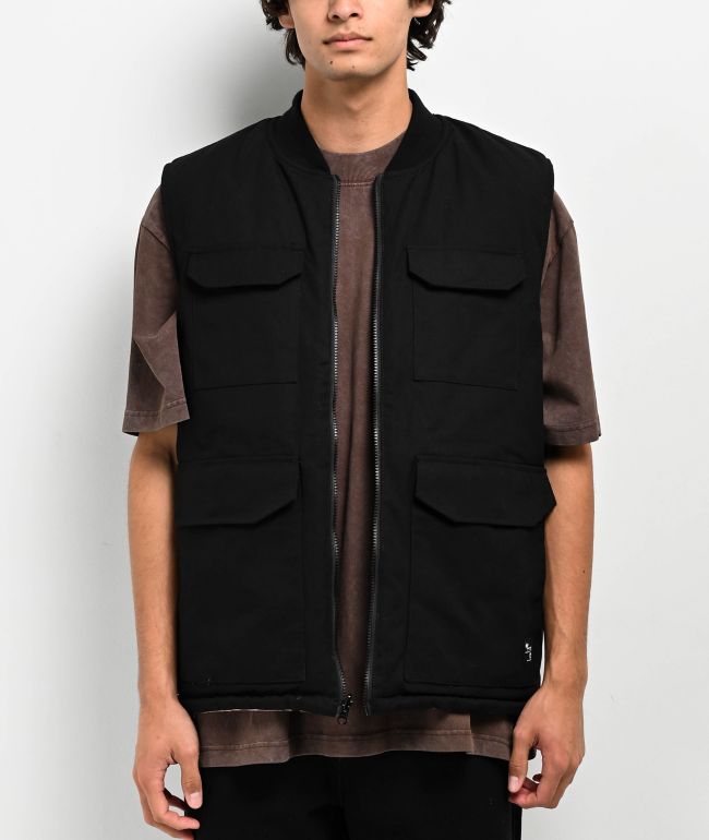 Independent Holloway Black Puffer Vest | Zumiez