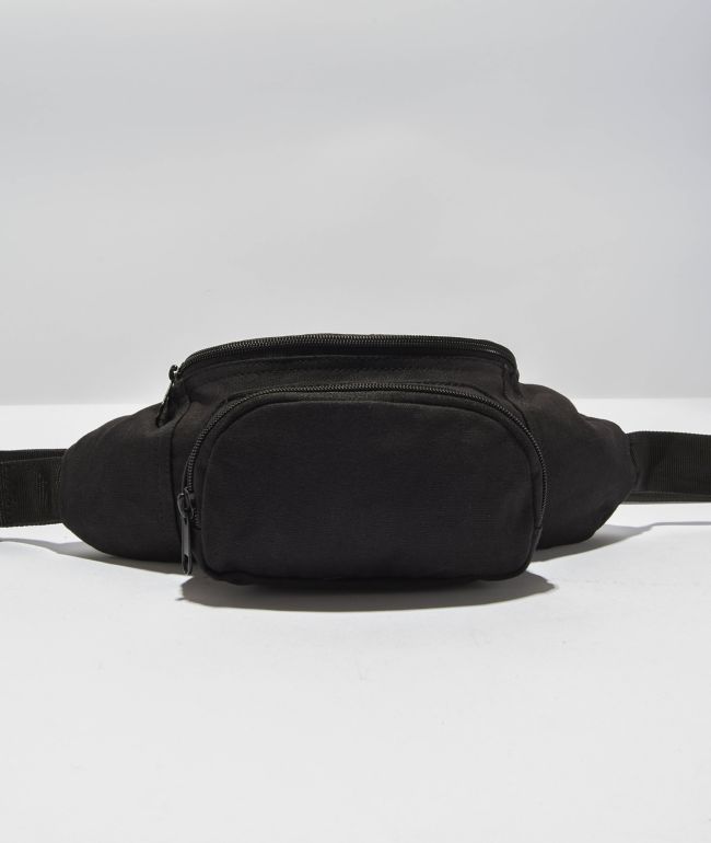 Dickies Duck Canvas Black Fanny Pack Zumiez