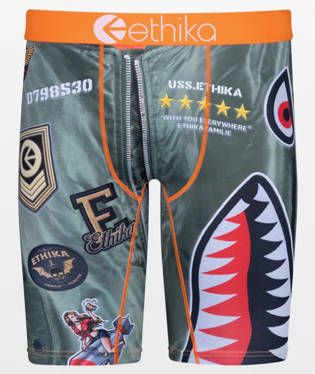 Ethika Bomber Pre Flight Boxer Briefs