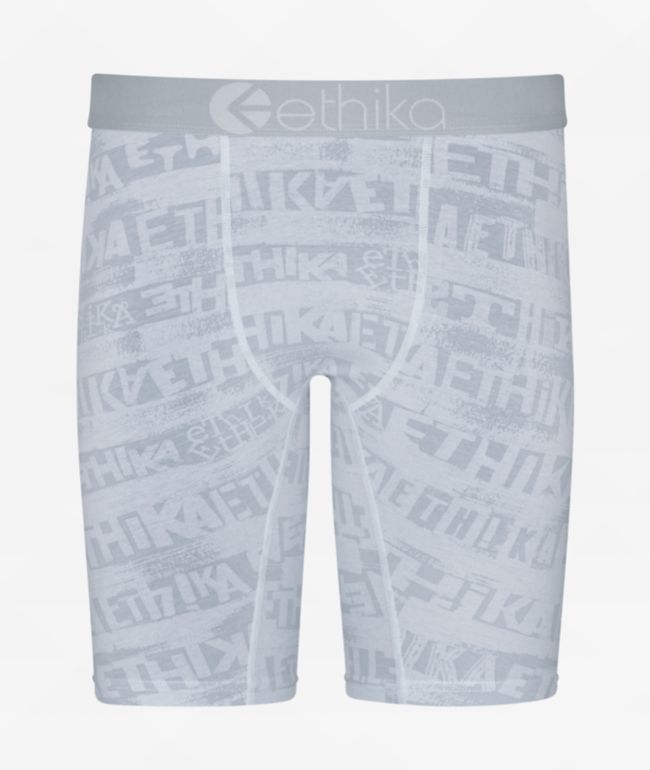 Ethika Kids Chopping It Up Grey Boxer Briefs - Ethika