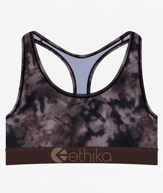 Ethika Mountain Fog Grey Sports Bra - Ethika
