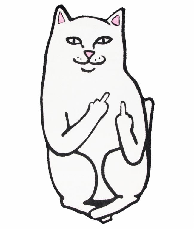 送料無料！RIPNDIP Peeking Nermal Car Sticker Pack RIPNDIP Peeking Nermal Sticker Pack | Zumiez