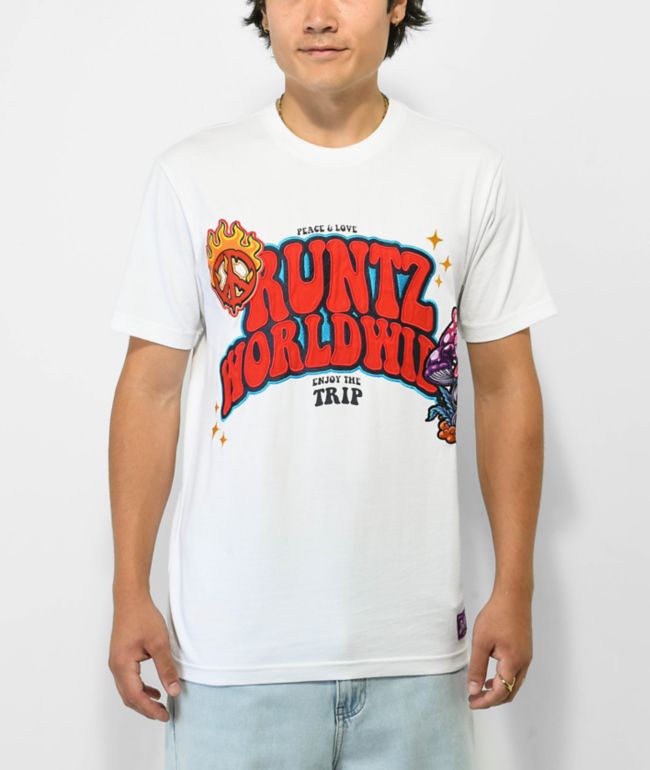 Runtz Lock Tight White T-Shirt | Zumiez