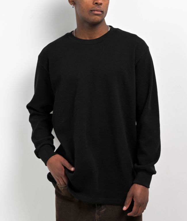 Volcom Error92 Black Fleece Mock Neck Sweatshirt | Zumiez