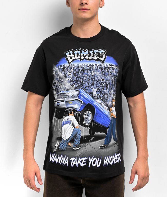 DGA Homies Record Party Black T-Shirt | Zumiez 