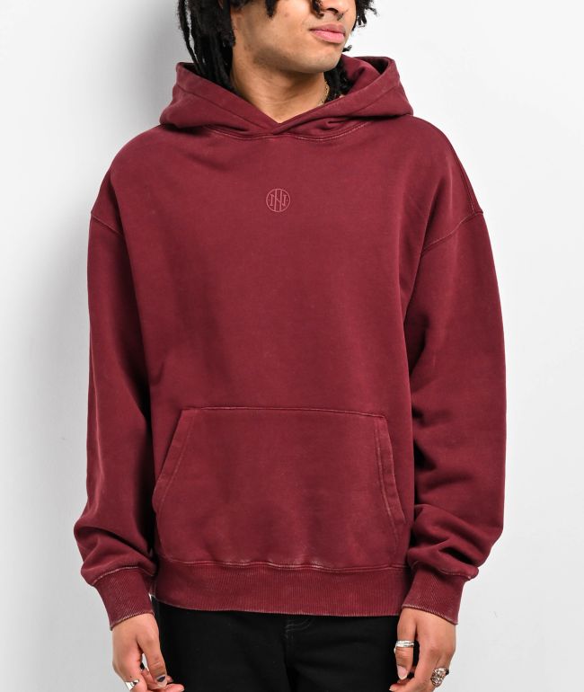 Zine Overcast Pink Dye Wash Hoodie