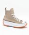 Converse Run Star Hike in Khaki, White
