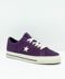 Converse One Star Pro in Purple, White
