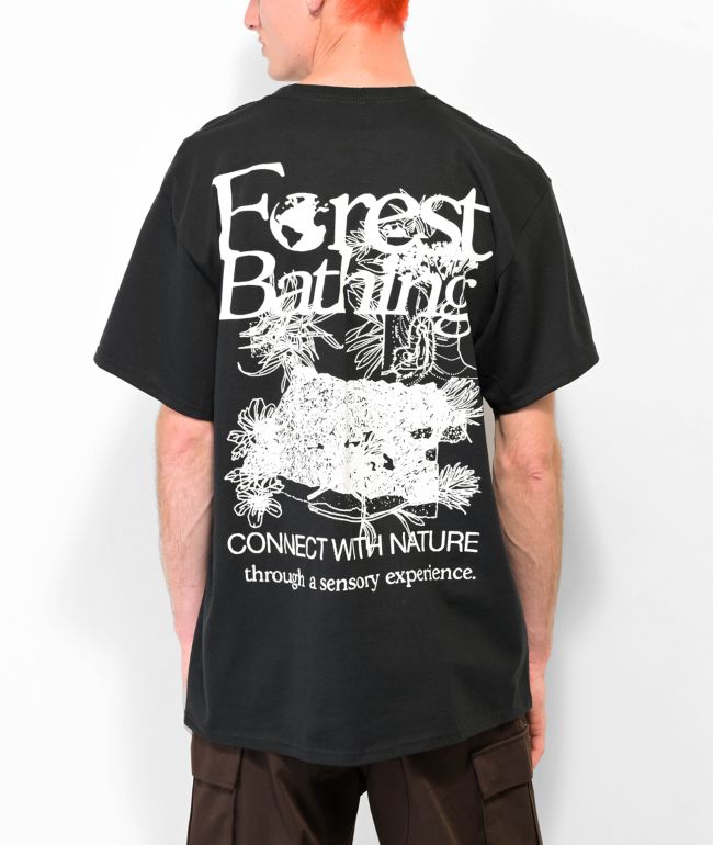 Dravus Forest Bathing Black T-Shirt - Dravus