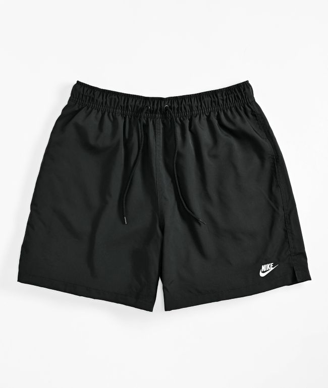 Nike Sportswear Club Black Mesh Flow Shorts | Zumiez