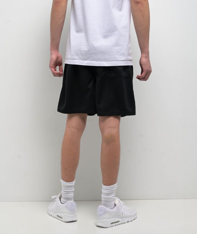 Black nike woven shorts online