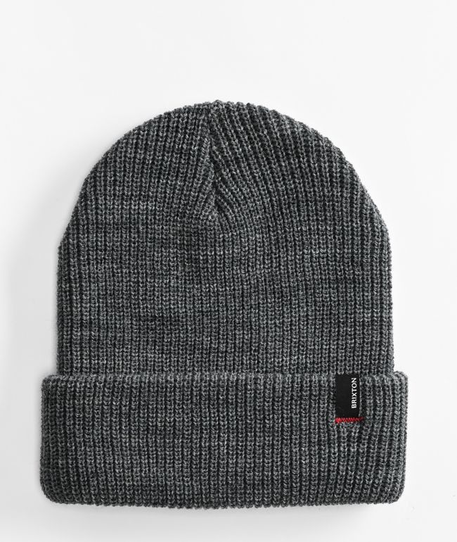 帽子 theredthread S fuzzy knit beanie gray THEREDTHREAD / ザレッドスレッド】S fuzzy knit beanie