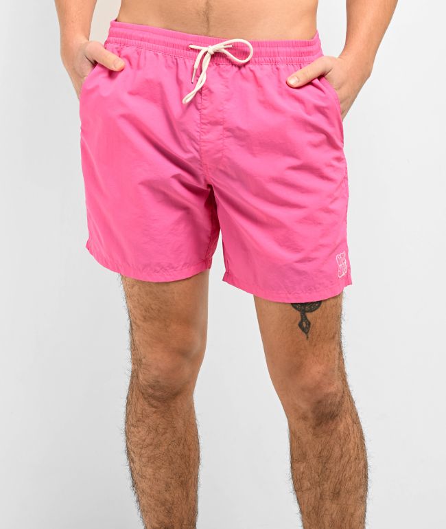 Pink cheap board shorts