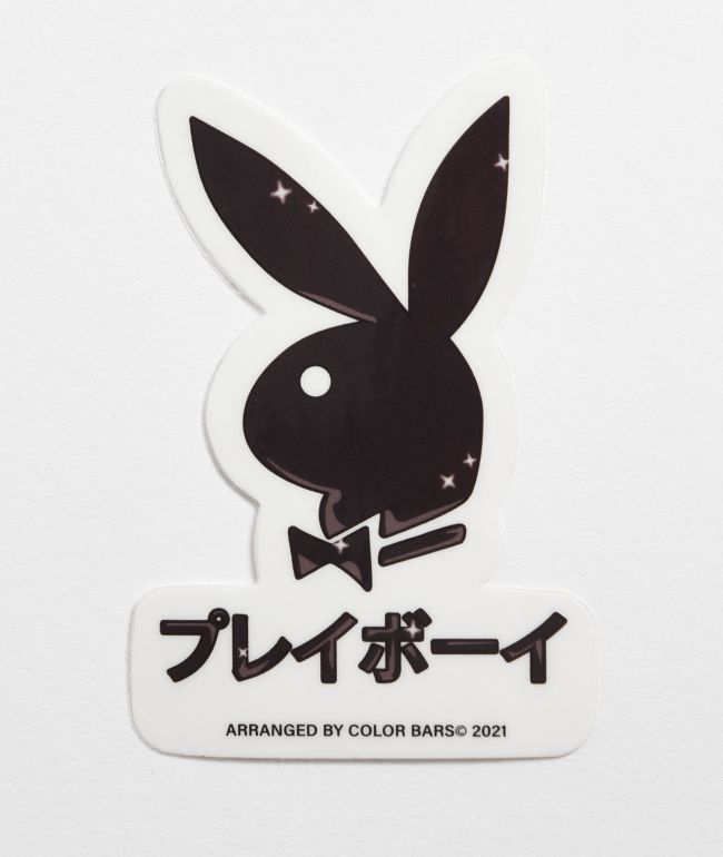 Color Bars x Playboy Tokyo Rabbit Sticker - Color Bars