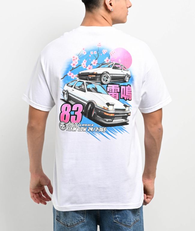 DGK Akina Pass White Boxy T-Shirt - DGK