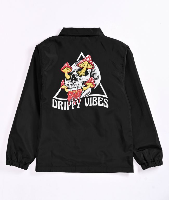 Neon Riot Kids Skate For Life Black Coaches Jacket | Zumiez