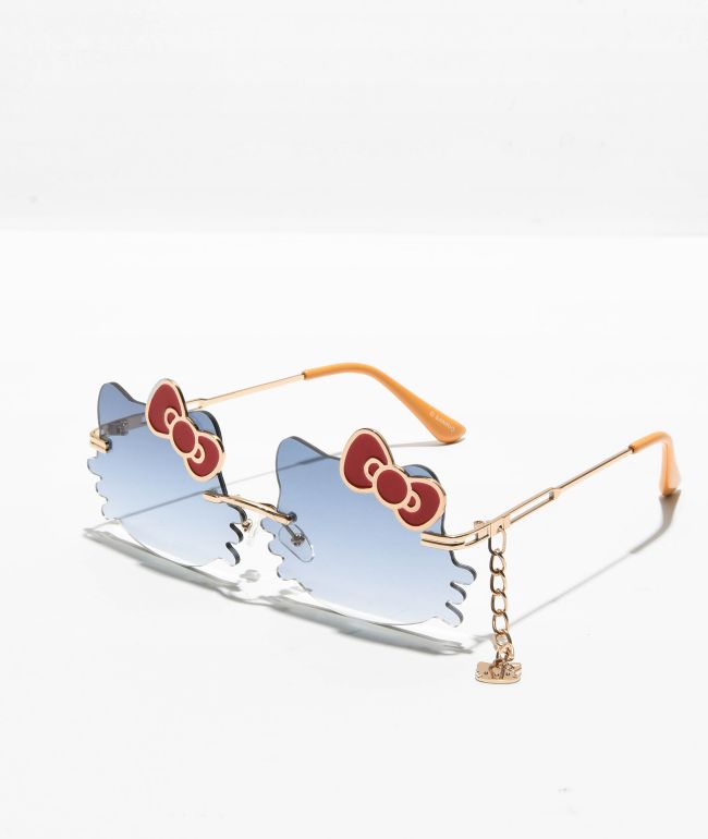 Sunscape x Hello Kitty Grey & Gold Sunglasses - Sunscape Eyewear