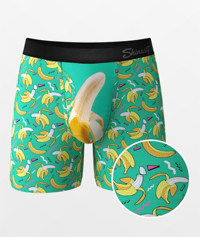 Shinesty The Peel Deal Banana Ball Hammock Boxer Briefs - Shinesty