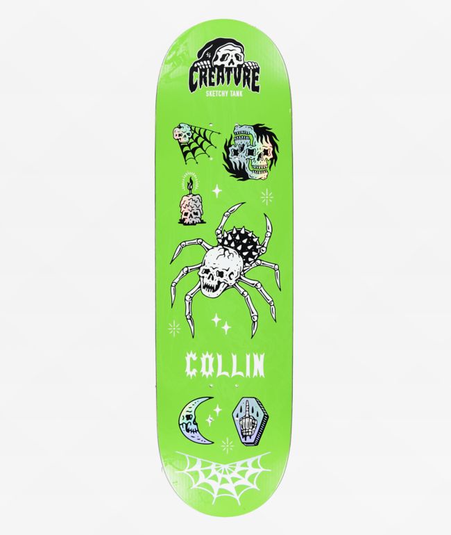 スケートボード ANTIHERO - CREATURE x SKETCHYTANK 8.8 Creature x Sketchy Tank Martinez Trippy Tanks VX 8.5