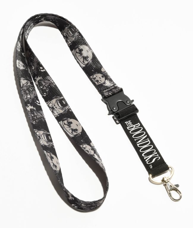 Boondocks Samurai Black Lanyard