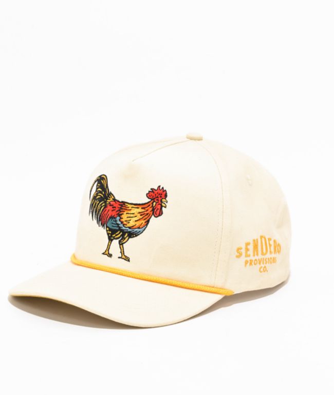 Sendero Yardbird Cream Snapback Hat - Sendero Provisions