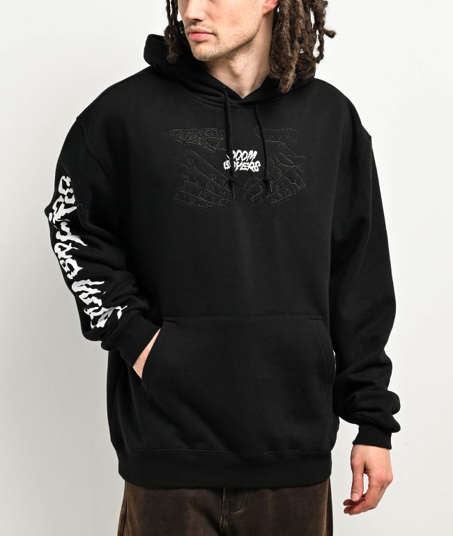 DGK Poetry Black Corduroy Hoodie