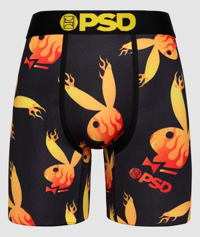 PSD x Playboy Red & Black 3 Pack Boxer Briefs