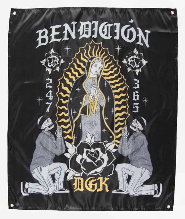 DGK Bendicion Black Banner - DGK