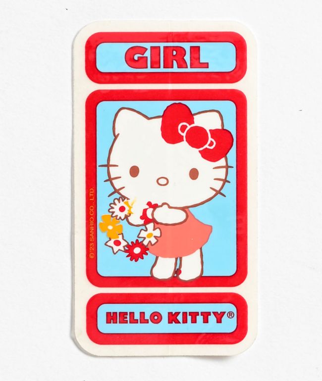 Girl x Hello Kitty and Friends Hello Kitty Sticker - Girl