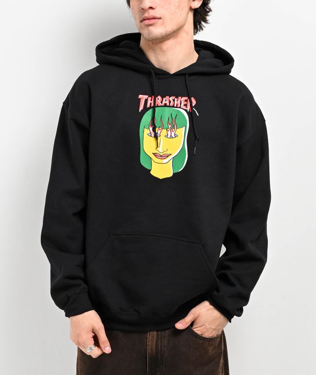 Thrasher discount devil hoodie