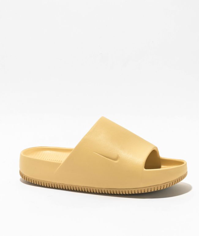 Nike Calm Khaki Slide Sandals