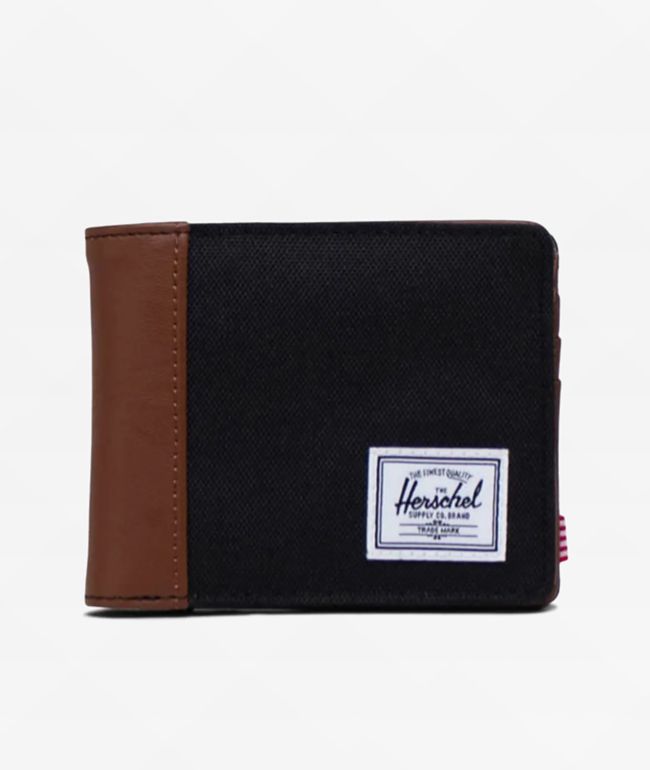 Herschel Supply Co. Hank Black & Tan Bifold Wallet - Herschel Supply