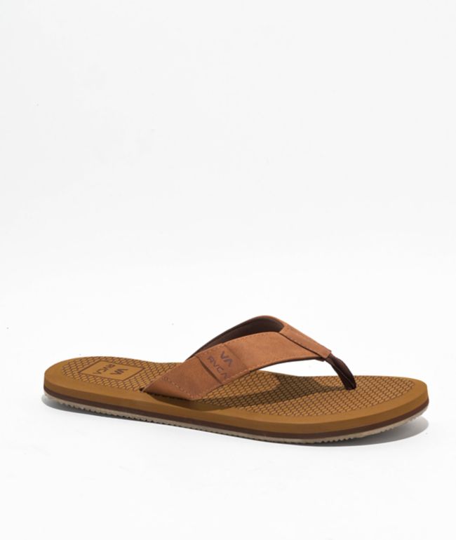 RVCA Sandbar Tan Sandals - RVCA