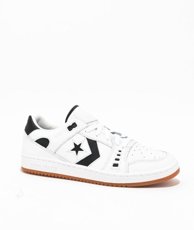 Converse AS 1 Pro White Navy Gum Skate Shoes Zumiez