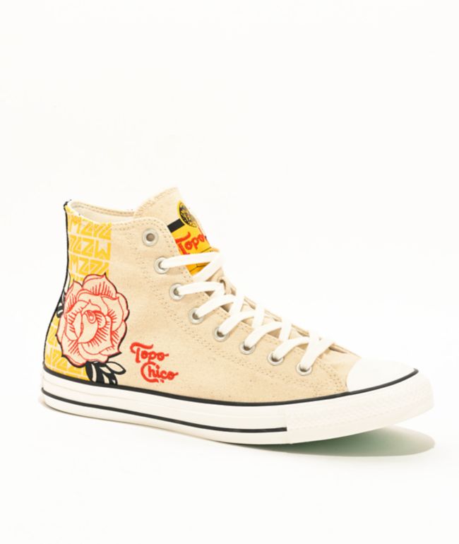 Converse x Topo Chico Chuck Taylor All Star Natural High Top Shoes - Converse