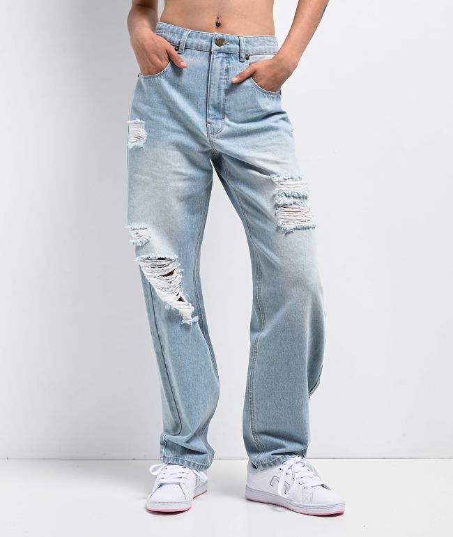 Empyre Tori Spray Can Moxie Wash Blue Jeans - Empyre