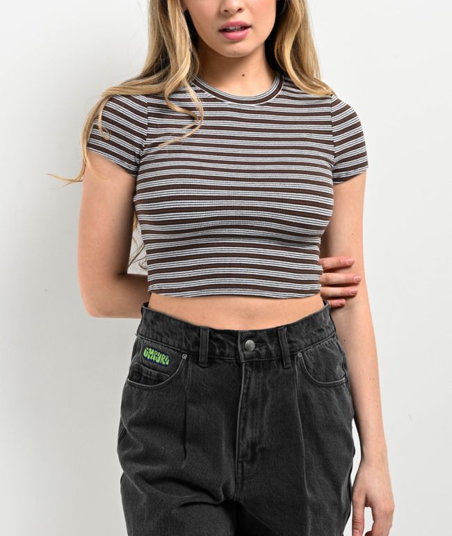 Lurking Class by Sketchy Tank Tomb Black Striped Long Sleeve T-Shirt