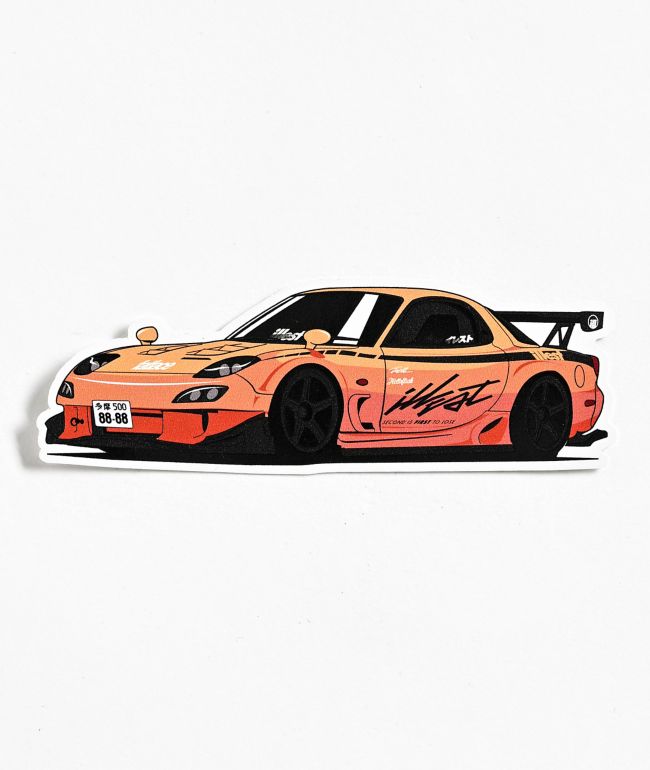 HUF x Toyota Racing Development Ensenada Sticker
