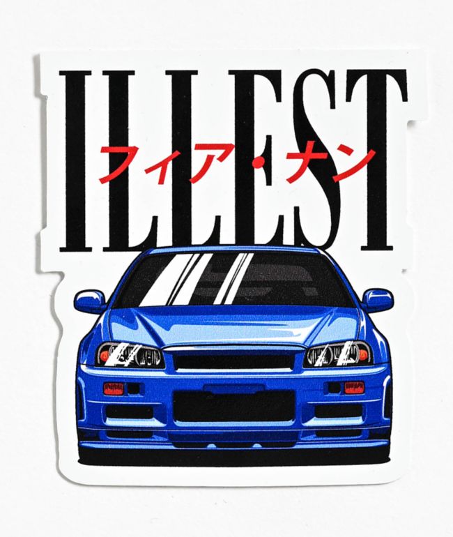 Illest Fear None Sticker - Illest