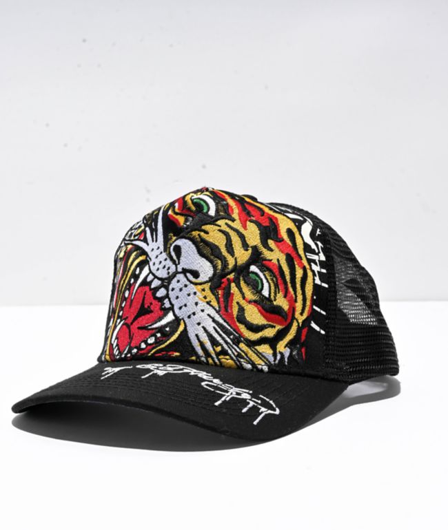 【Ed Hardy】Dragon Trucker メッシュキャップ 関税送料込 Ed Hardy Dragon Trucker Hat – DTLR