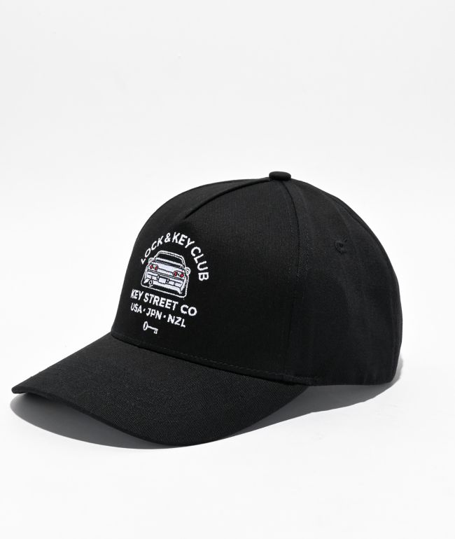 HUF x Land Cruiser Toyota Parts & Service Black Snapback Hat