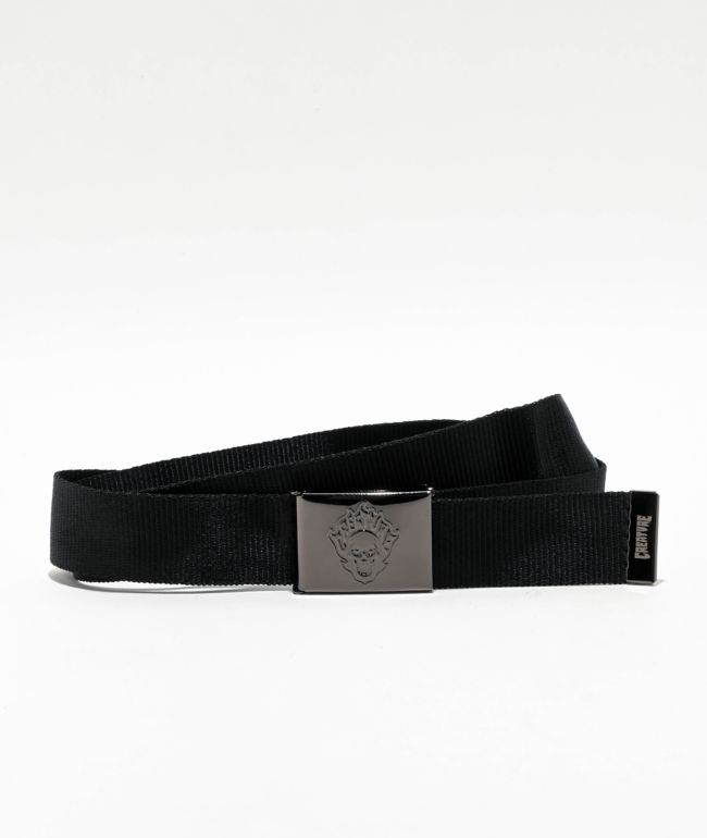 Santa Cruz Shackle Strip Black Web Belt | Zumiez