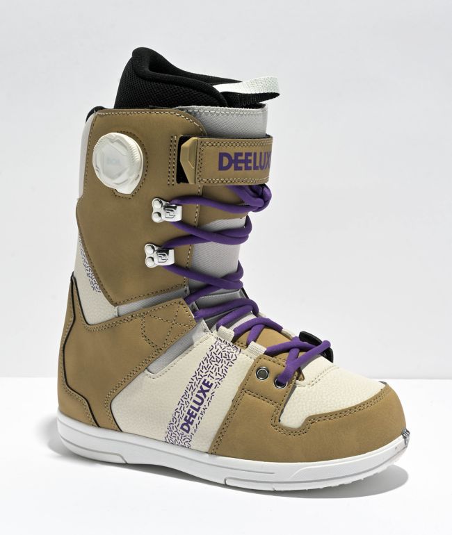 Deeluxe DNA White Snowboard Boots 2024 | Zumiez