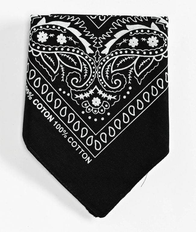 Empyre Paisley Black Bandana - Empyre