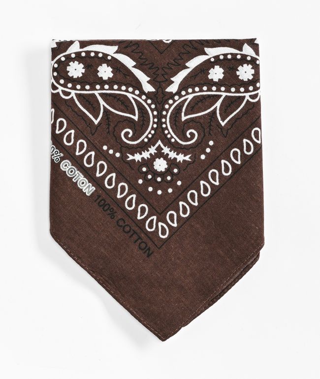 Empyre Paisley Brown Bandana - Empyre