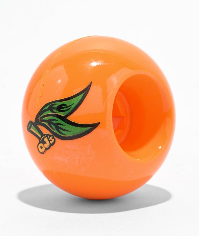 OJ Lil Doodies 58mm 99a Orange Skateboard Wheels - OJ Wheels