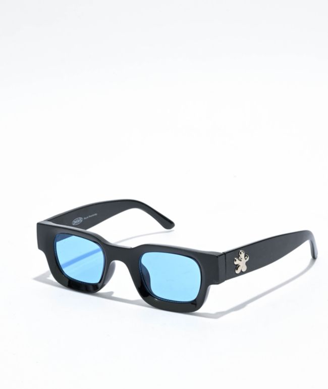 Petals and Peacocks Petals Black Sunglasses - Petals and Peacocks